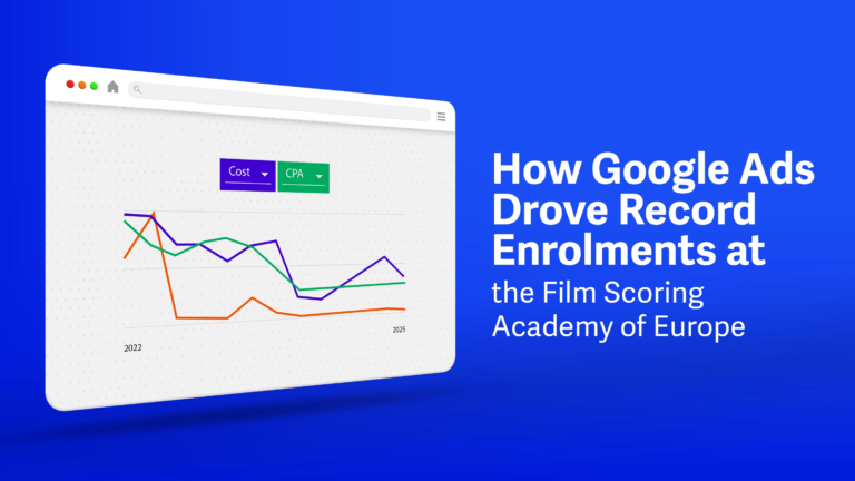 How Google Ads Drove Record Enrolments at the Film Scoring Academy of Europe